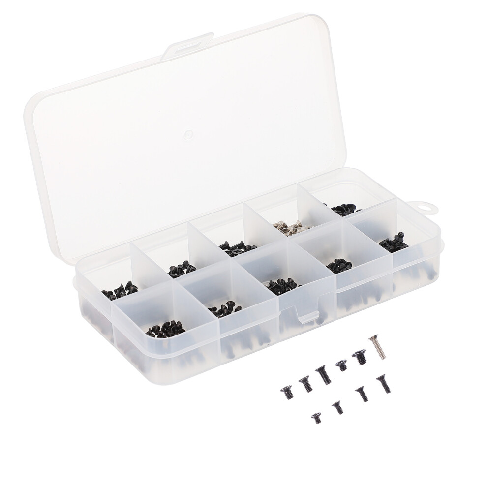 2 Sets Countersunk Screw Stainless Steel Computer Case Repair 3631378340664