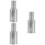 3Pcs Threaded Tip Replacement Extension Poles For Broom Handle Repair 5