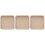 3 Pcs 9 Bakeware Cake Pan Oven Metal Baking Pan 4