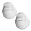 4 Pcs Self Adhesive Holder Removable Shower Wall Bracket Suction Head 1