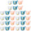 30Pcs Multi-Color Broom Mop Holders Space-Saving Wall Mounted Grippers 6
