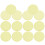 80 Pcs Transparent Yellow Plastic Chips Counting Markers 1