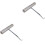 Set Of 2 Tennis Not Easily Deformed String Tool Sturdy Stringing 3