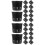 24Pcs Black Mesh Net Pots Plastic Planting Baskets for Hydroponic Use 7