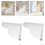 6Pcs Adjustable Bathtub Splash Guard Shower Water Stopper Set 8
