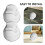 4 Pcs Self Adhesive Holder Removable Shower Wall Bracket Suction Head 8