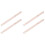 4Pairs Classic 5A Wood Drumsticks Beige Maple Durable Practice Sticks 2