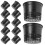 24Pcs Black Mesh Net Pots Plastic Planting Baskets for Hydroponic Use 3
