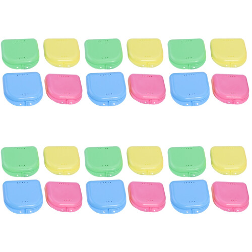 Pcs Cases Storage Boxes Denture Cases (Random Color) 1