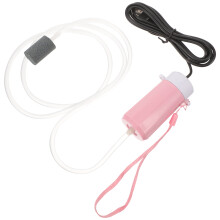3Pcs Pink ABS USB Fish Tank Air Pump Small Portable Aquarium Aerator