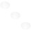 3Pcs White Round Acrylic Cake Boards Reusable Decorative Cake Display 11