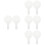 8 Pcs Handheld Whiteboard Dry Erase Paddle With Wooden Frame 6