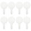 8 Pcs Handheld Whiteboard Dry Erase Paddle With Wooden Frame 5