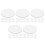 50 Pcs Clear Acrylic Circles Transparent Plastic Discs for Craft 7