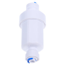 2Pcs Stainless Steel 1/4 Inch Inline Water Filter With Quick Connect
