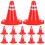 36 Pcs Traffic Roadblocks Simulation Sand Table Diy Road Cone Signs 1