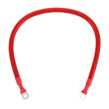 4Pcs Red PVC Insulated Pure Copper Battery Wire 4Awg for Automotive