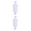 2Pcs Stainless Steel 1/4 Inch Inline Water Filter With Quick Connect 4