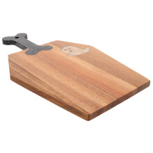 5Pcs Rustic Charcuterie Boards Coffee Wood Small Pizza Cutting Plates