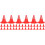 36 Pcs Traffic Roadblocks Simulation Sand Table Diy Road Cone Signs 10
