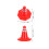 36 Pcs Traffic Roadblocks Simulation Sand Table Diy Road Cone Signs 2