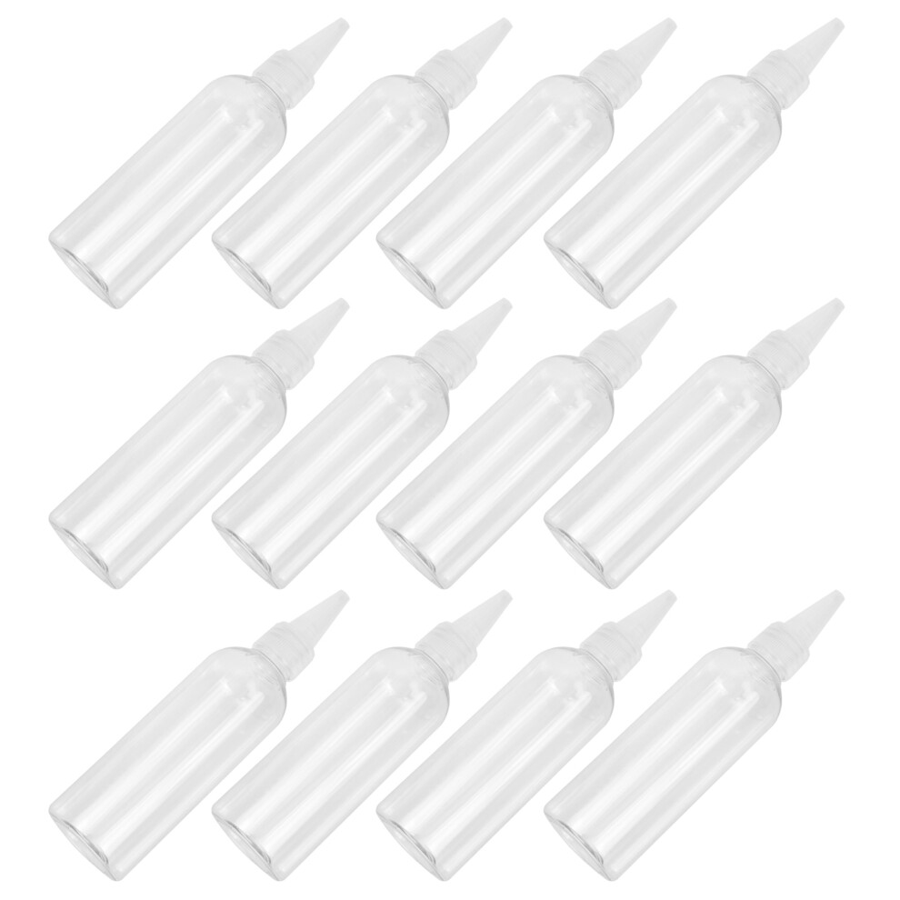 Iplusmile 30Pcs Pointed Mouth Bottles 100Ml For Hair Dye Application
