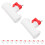 20Pcs Automatic Dual Head Chicken Drinkers Plastic Poultry Waterer 3