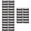 36Stk USB Flash Speicher Organizer Durable Metallbox Schwarz 7