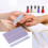 75 Pcs Professional Nail File Natural Sanding Bar 11