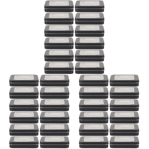 36Stk USB Flash Speicher Organizer Durable Metallbox Schwarz 1