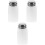 3 Pack Makeup Remover Pump Dispenser Polish Foam Bottle Push Down 4