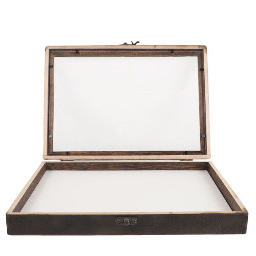 3 Sets Wooden Insect Display Case With Clear Window For Bug Collection 2