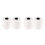 4 Rolls Sewing Thread Low Stretch 27400M 150D White 7