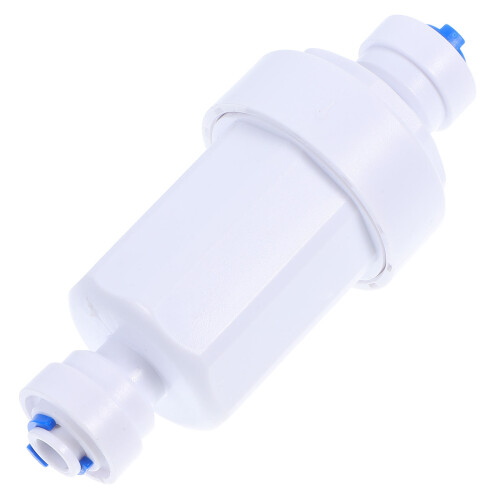 2Pcs Stainless Steel 1/4 Inch Inline Water Filter With Quick Connect 1