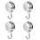 4pcs Suction Hooks Wall Mounted Hooks Bathroom Storage Reusable For Bathroom Accessories 5