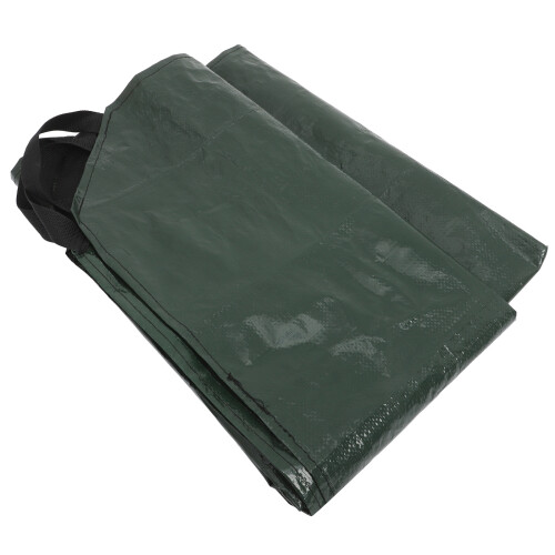 3Pcs Garden Tarp Bags Foldable Leaf Collection with Handles 2