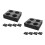 10Pcs Stable Black Epe Multi Cup Holder Tray for Coffee and Tea Drinks 7