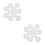 20Pcs White Drum Sealing Lids Threaded Plastic Caps for Buckets 8
