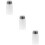 3 Pack Makeup Remover Pump Dispenser Polish Foam Bottle Push Down 10