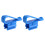 4Pcs Fish Tank Hose Clips Blue Adjustable Aquarium Filter Pump Holders 1