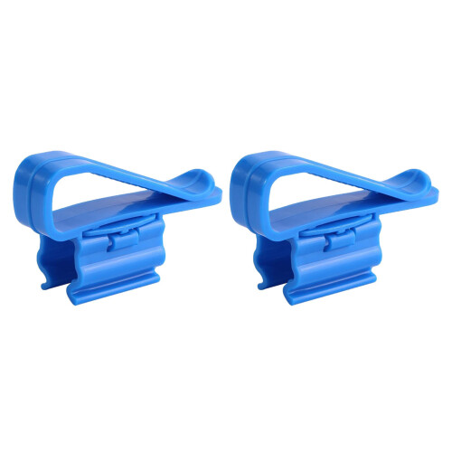 4Pcs Fish Tank Hose Clips Blue Adjustable Aquarium Filter Pump Holders