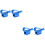 4Pcs Fish Tank Hose Clips Blue Adjustable Aquarium Filter Pump Holders 6