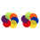 2 Pcs Spot Markers Carpet Floor Dot Training Stick Circular Sticker 2