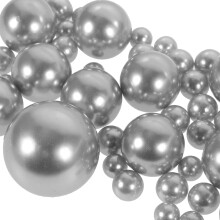 Abs Fake Pearls 250 Pcs Grey For Vase Filler Table Scatter