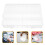 5Pcs Durable Transparent Storage Box for Pens Crayons and Small Tools 11