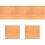 5 Sheets Wood Grain Pu Decorate Earrings 3