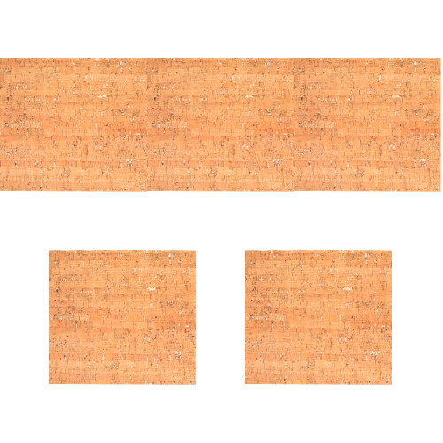 5 Sheets Wood Grain Pu Decorate Earrings 2