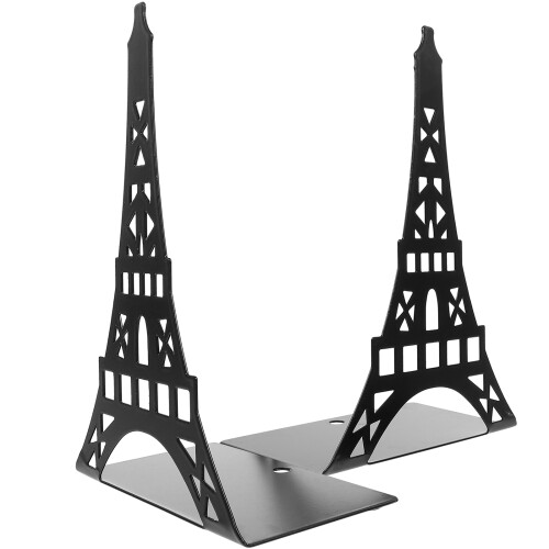 8Pcs Shape Metal Book Holders Notebook Organizer for Home