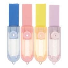 4Pcs Portable Retractable Erasers For School And Exam Use