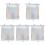 5Pcs Breathable Silver Window Shades with Suction Cup for Room Use 2